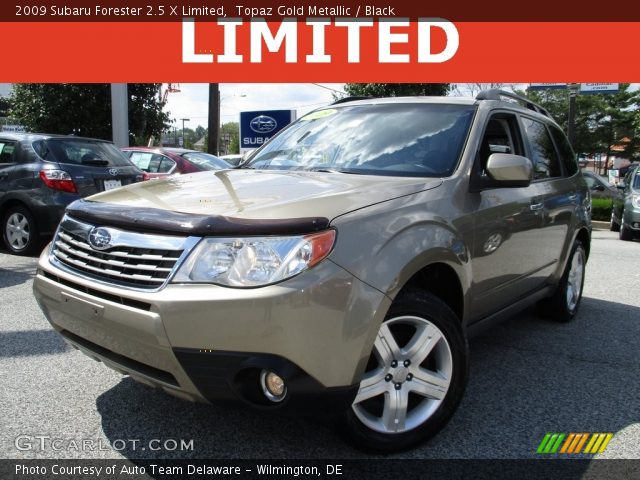 2009 Subaru Forester 2.5 X Limited in Topaz Gold Metallic