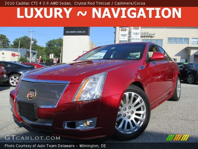 2010 Cadillac CTS 4 3.6 AWD Sedan in Crystal Red Tintcoat