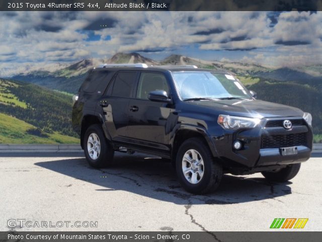 2015 Toyota 4Runner SR5 4x4 in Attitude Black