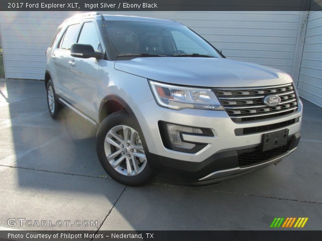 2017 Ford Explorer XLT in Ingot Silver