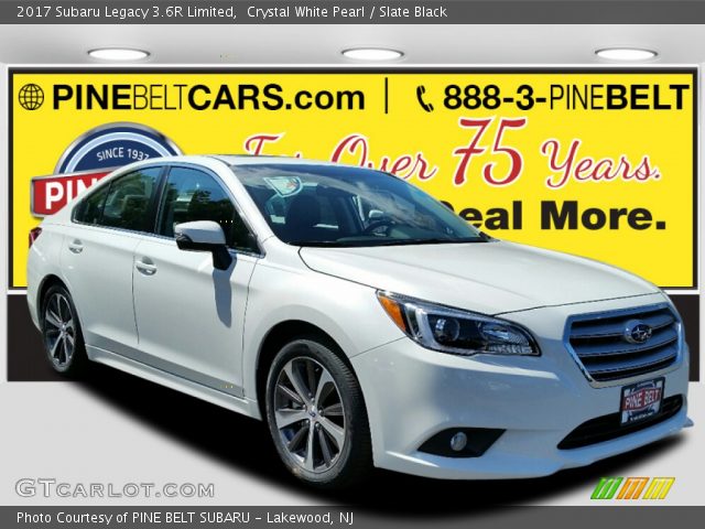 2017 Subaru Legacy 3.6R Limited in Crystal White Pearl