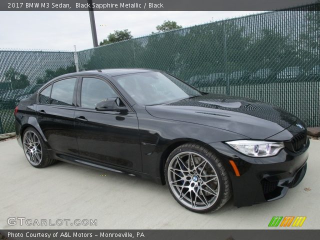 2017 BMW M3 Sedan in Black Sapphire Metallic