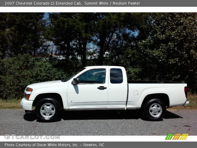 2007 Chevrolet Colorado LS Extended Cab in Summit White