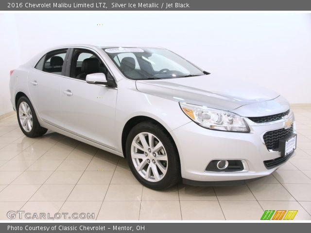 2016 Chevrolet Malibu Limited LTZ in Silver Ice Metallic