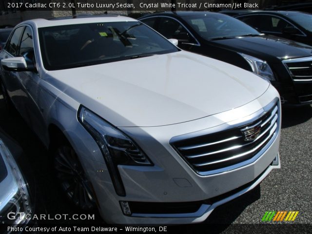 2017 Cadillac CT6 2.0L Turbo Luxury Sedan in Crystal White Tricoat