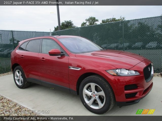 2017 Jaguar F-PACE 35t AWD Premium in Italian Racing Red