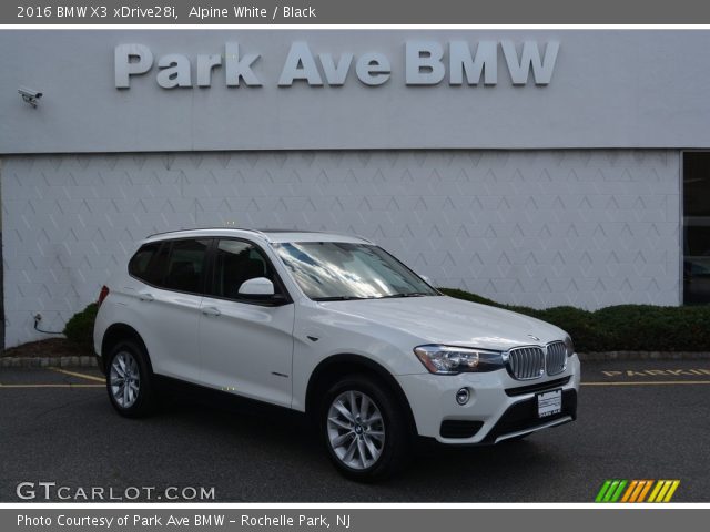 2016 BMW X3 xDrive28i in Alpine White