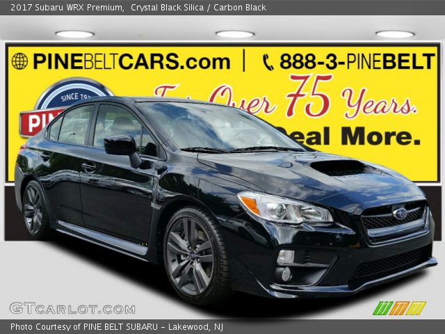 2017 Subaru WRX Premium in Crystal Black Silica