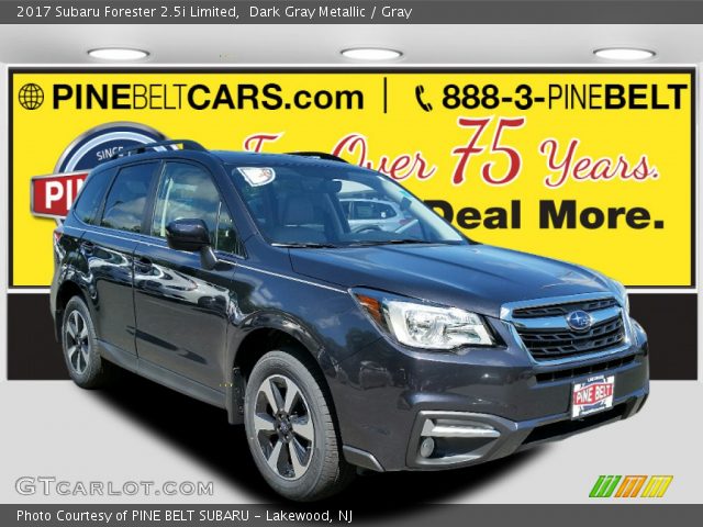 2017 Subaru Forester 2.5i Limited in Dark Gray Metallic