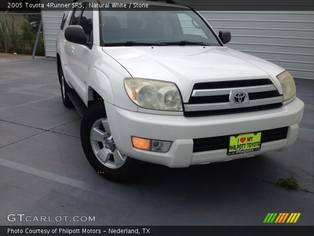 2005 Toyota 4Runner SR5 in Natural White