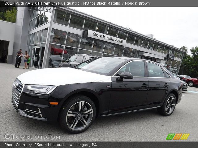 2017 Audi A4 2.0T Premium Plus quattro in Mythos Black Metallic