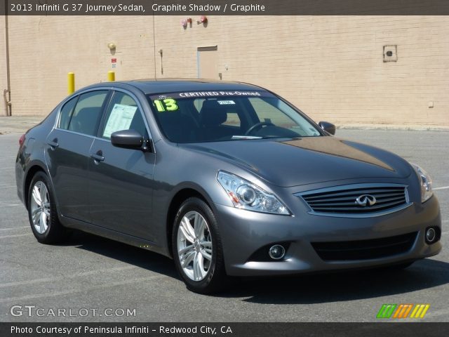 2013 Infiniti G 37 Journey Sedan in Graphite Shadow