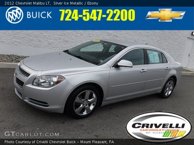 2012 Chevrolet Malibu LT in Silver Ice Metallic