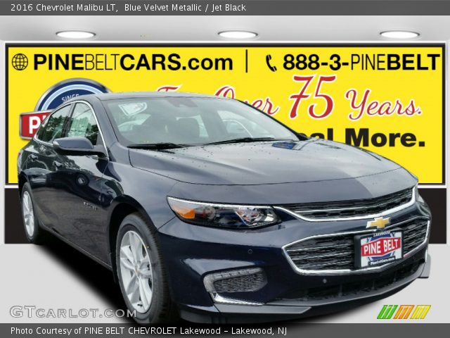 2016 Chevrolet Malibu LT in Blue Velvet Metallic