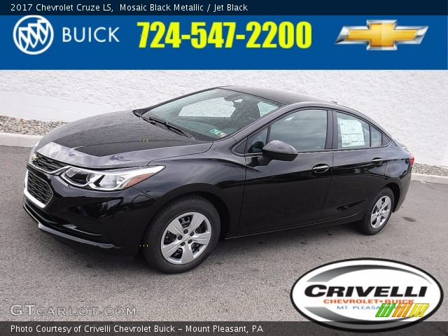 2017 Chevrolet Cruze LS in Mosaic Black Metallic