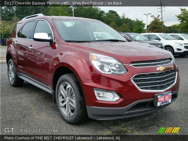 2017 Chevrolet Equinox Premier AWD in Siren Red Tintcoat