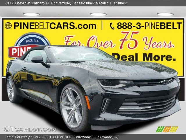 2017 Chevrolet Camaro LT Convertible in Mosaic Black Metallic