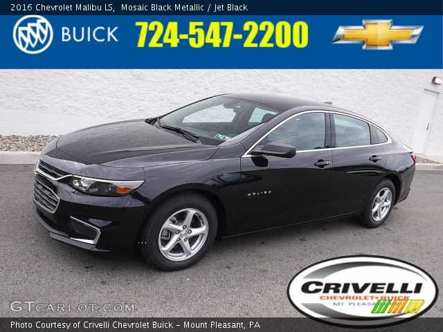 2016 Chevrolet Malibu LS in Mosaic Black Metallic