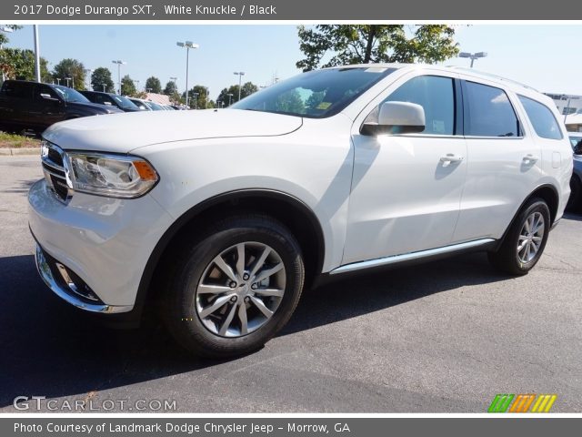 2017 Dodge Durango SXT in White Knuckle