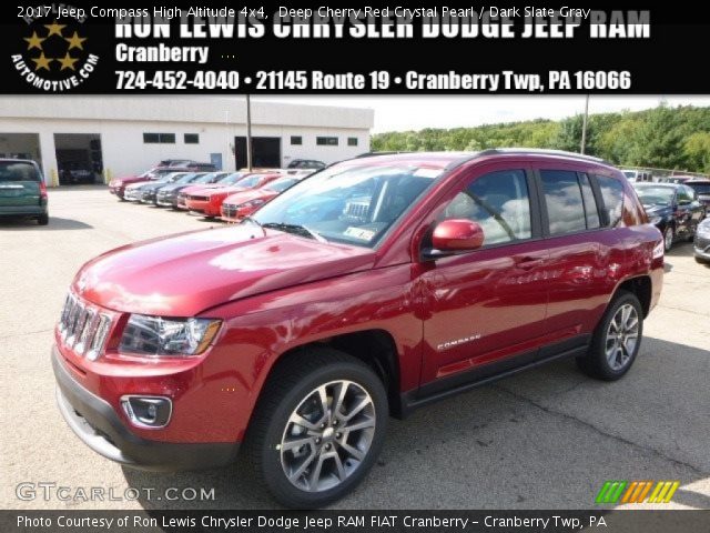 2017 Jeep Compass High Altitude 4x4 in Deep Cherry Red Crystal Pearl