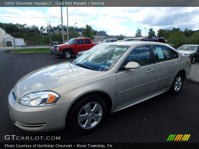 2009 Chevrolet Impala LT in Gold Mist Metallic