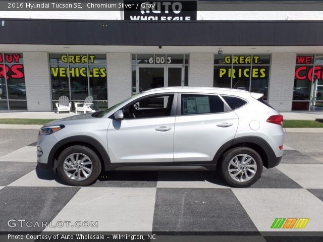 2016 Hyundai Tucson SE in Chromium Silver