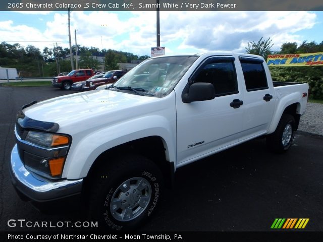 2005 Chevrolet Colorado LS Crew Cab 4x4 in Summit White