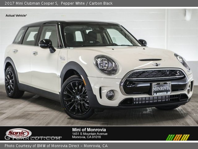 2017 Mini Clubman Cooper S in Pepper White