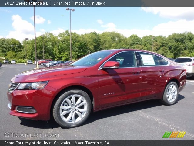 2017 Chevrolet Impala LT in Siren Red Tintcoat