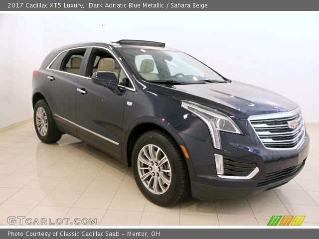 2017 Cadillac XT5 Luxury in Dark Adriatic Blue Metallic