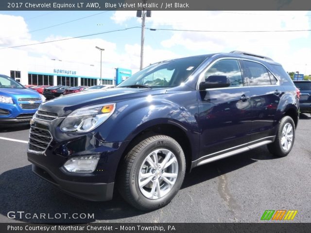 2017 Chevrolet Equinox LT AWD in Blue Velvet Metallic