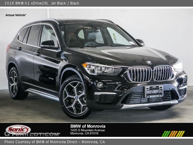 2016 BMW X1 xDrive28i in Jet Black