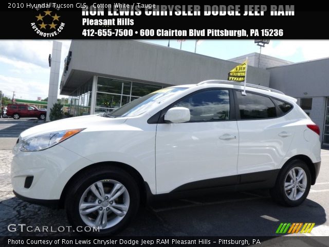 2010 Hyundai Tucson GLS in Cotton White