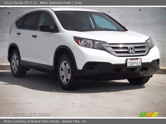 2013 Honda CR-V LX in White Diamond Pearl