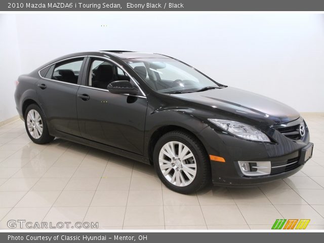2010 Mazda MAZDA6 i Touring Sedan in Ebony Black