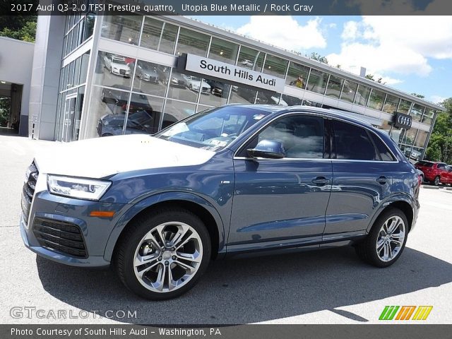 2017 Audi Q3 2.0 TFSI Prestige quattro in Utopia Blue Metallic