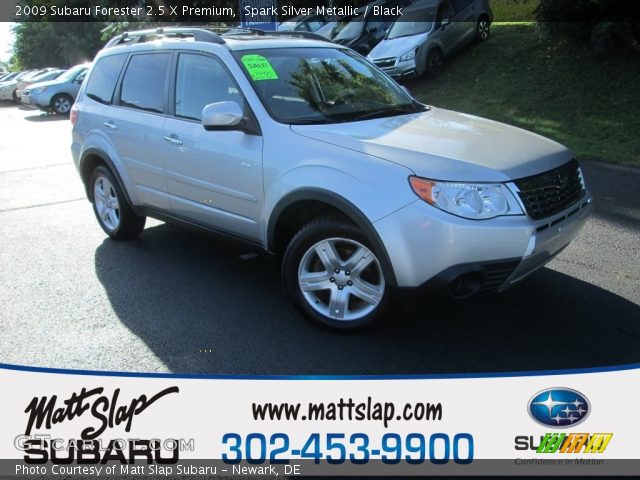 2009 Subaru Forester 2.5 X Premium in Spark Silver Metallic
