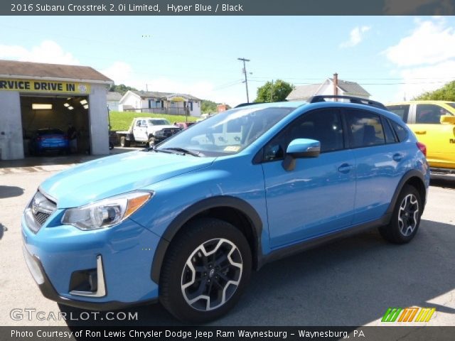 2016 Subaru Crosstrek 2.0i Limited in Hyper Blue