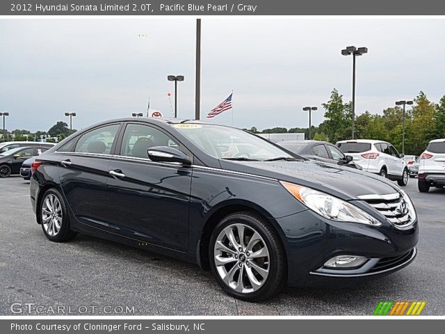 2012 Hyundai Sonata Limited 2.0T in Pacific Blue Pearl