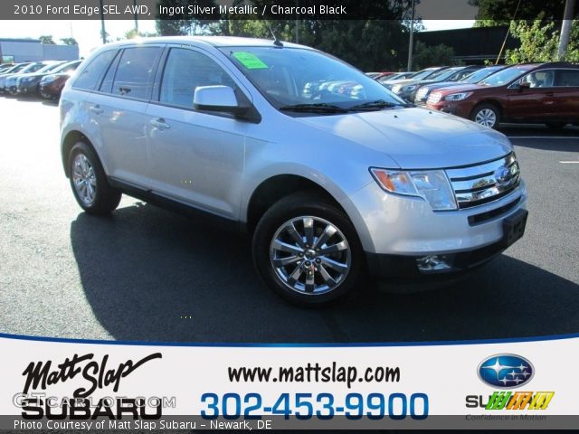 2010 Ford Edge SEL AWD in Ingot Silver Metallic