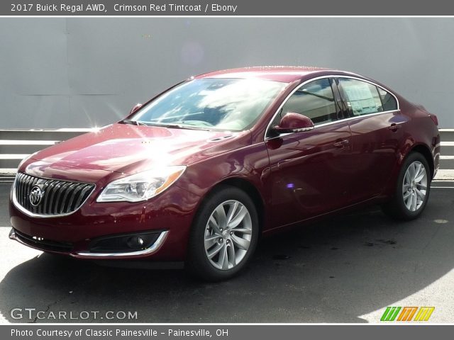 2017 Buick Regal AWD in Crimson Red Tintcoat