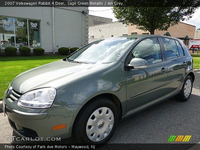2007 Volkswagen Rabbit 4 Door in Sage Green Metallic