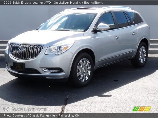 2016 Buick Enclave Leather AWD in Quicksilver Metallic