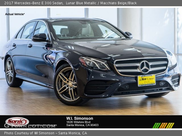 2017 Mercedes-Benz E 300 Sedan in Lunar Blue Metallic