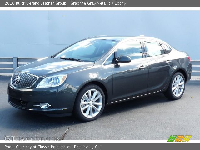 2016 Buick Verano Leather Group in Graphite Gray Metallic