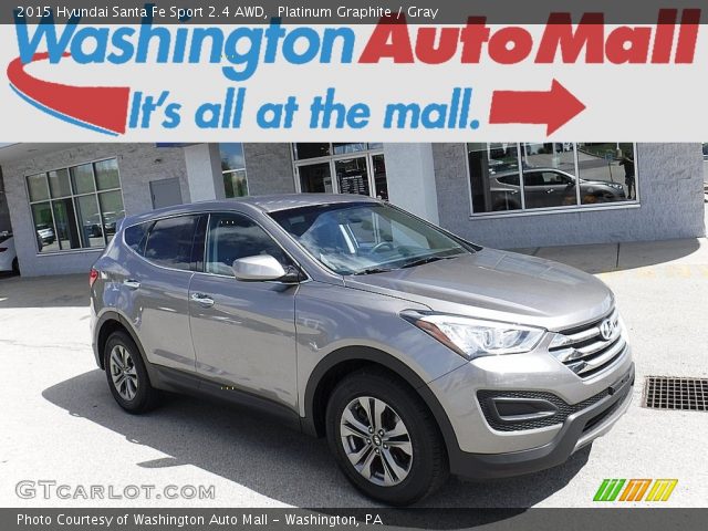 2015 Hyundai Santa Fe Sport 2.4 AWD in Platinum Graphite
