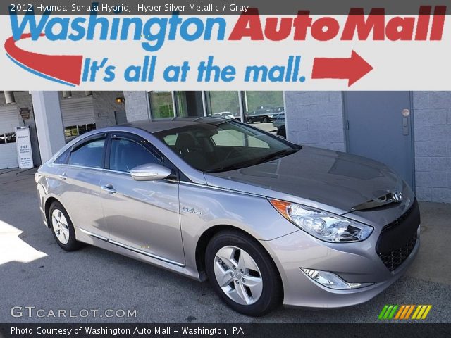 2012 Hyundai Sonata Hybrid in Hyper Silver Metallic