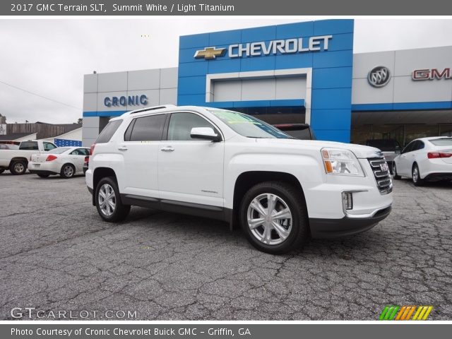 2017 GMC Terrain SLT in Summit White