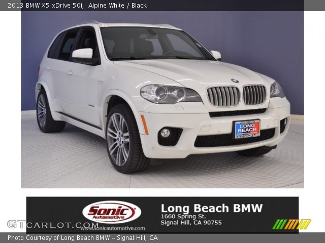 2013 BMW X5 xDrive 50i in Alpine White