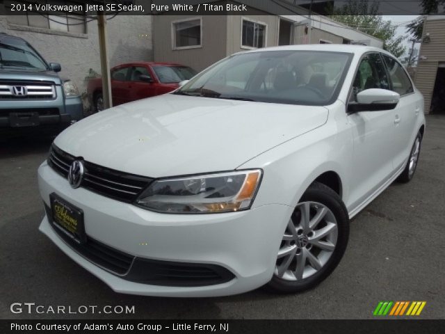 2014 Volkswagen Jetta SE Sedan in Pure White
